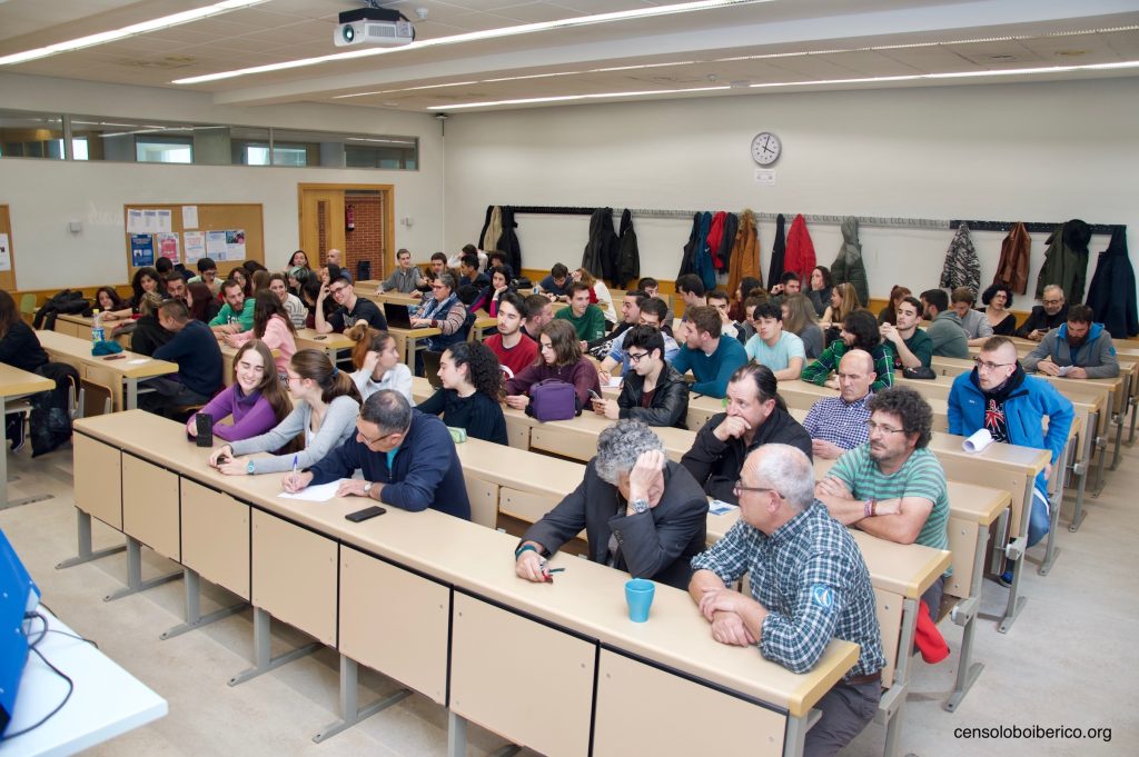 Presentación del Proyecto del Voluntariado para el Censo del Lobo en la Universidad de Alcalá