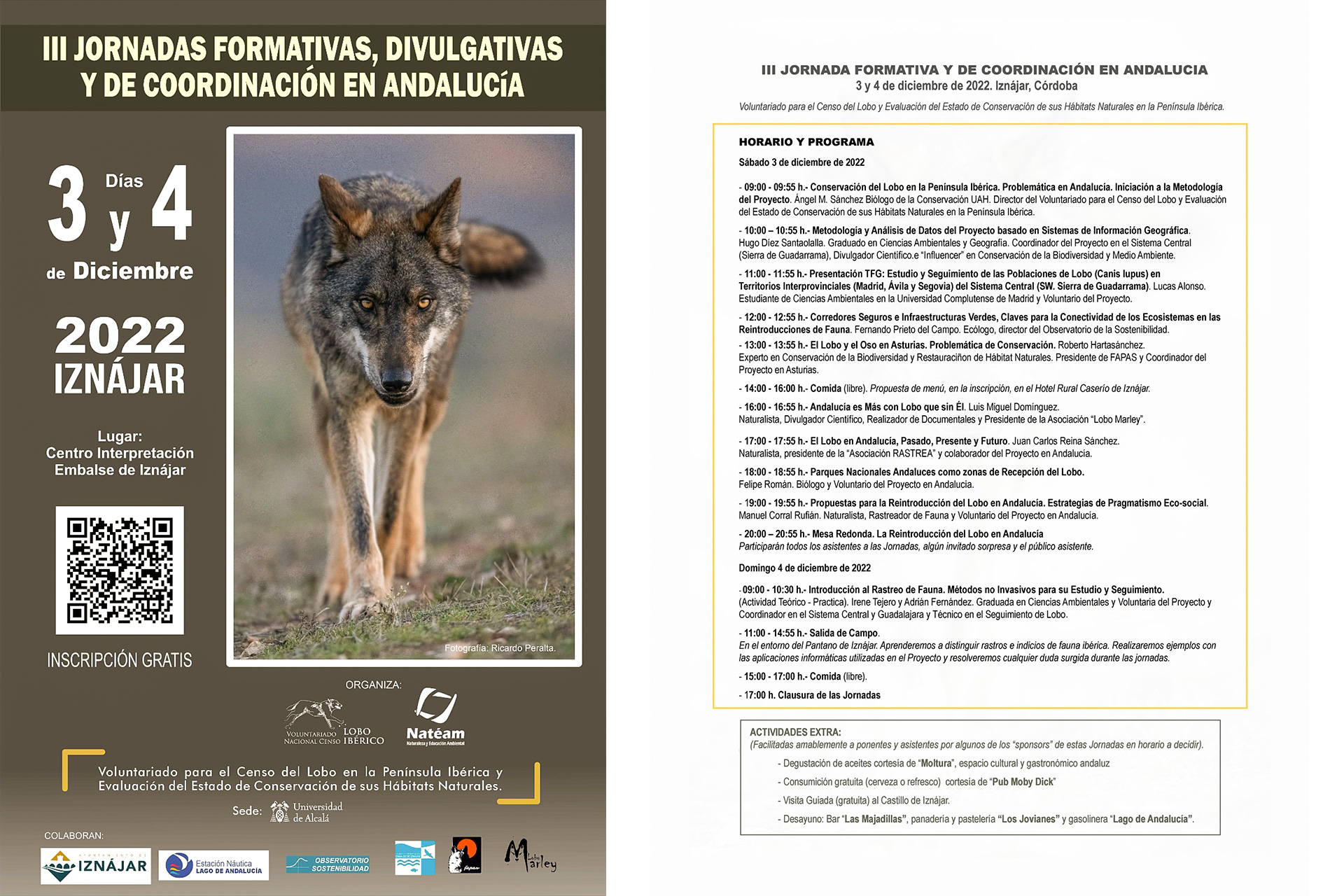 Jornadas Formativas - Diciembre 2023 Rute - Voluntariado Censo Lobo