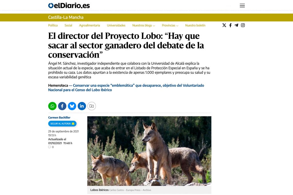 Noticias - Voluntariado Censo Lobo