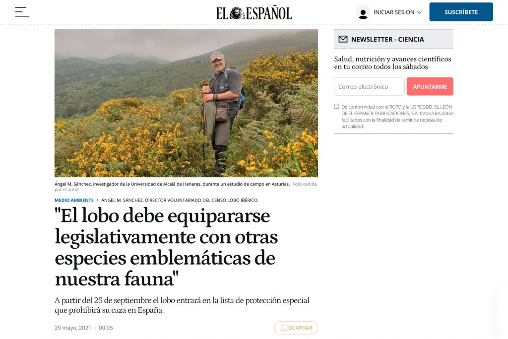 Noticias - Voluntariado Censo Lobo